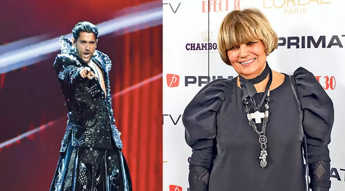 Ţinuta vestimentară a lui Cezar se va întoarce în atelierul creatoarei de modă Doina Levintza