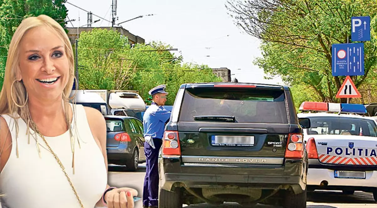 Vica, l-ai vrăjit pe domnu’ poliţist! În loc să-i dea amendă, i-a cerut numărul de telefon! FOTO