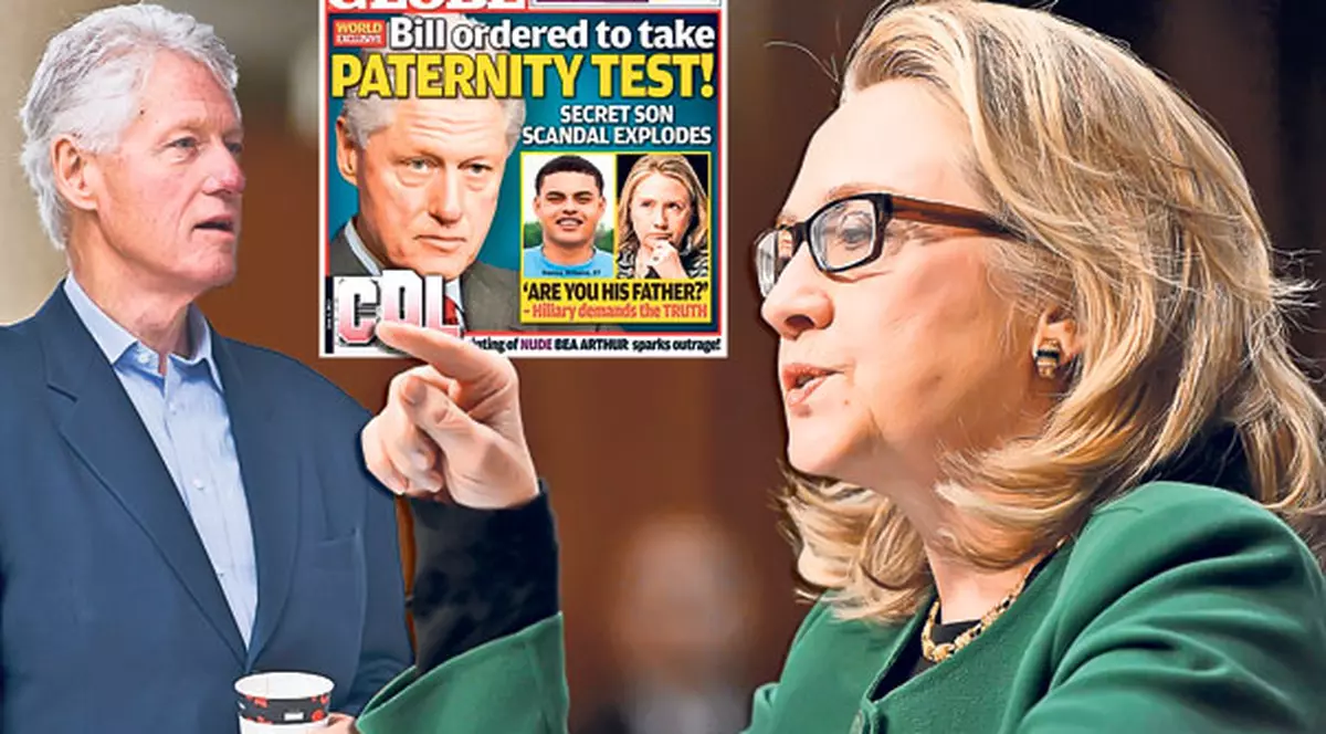 Hillary Clinton, devastată de noul scandal în care e implicat soţul ei, Bill, acuzat că ar avea un fiu cu o prostituată: «Divorţez, dacă nu faci testul de paternitate!»