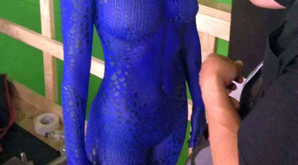 Actriță de Oscar, în rolul unui mutant albastru în următorul film din seria «X-Men». O recunoști? 