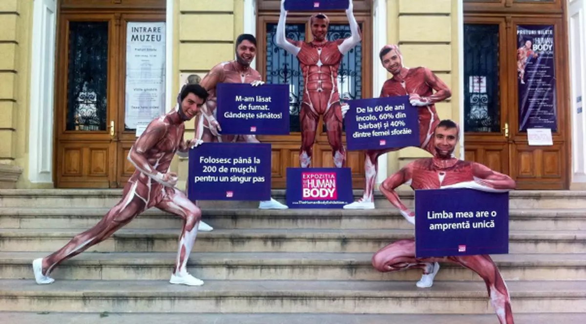 Expoziţia "The Human Body" se prelungeşte până pe 4 august