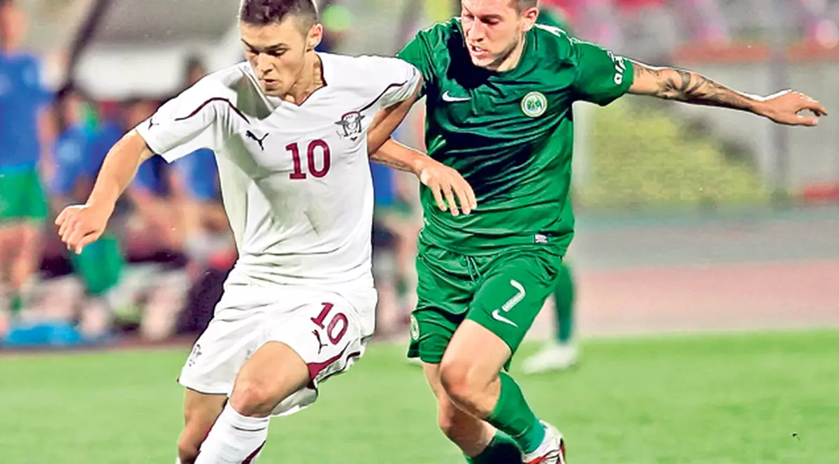 Rapid a câştigat în prelungiri barajul cu Chiajna (2-1) şi poate rămâne în Liga I