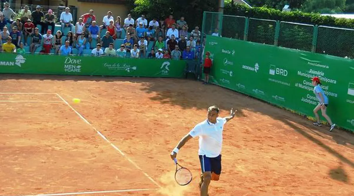 Ungur joacă împotriva lui Crivoi, în sferturile de finală ale challengerului de la Timişoara