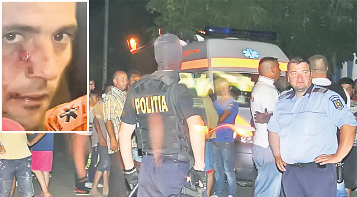 Şase copii au fost spulberaţi cu maşina de un poliţist beat