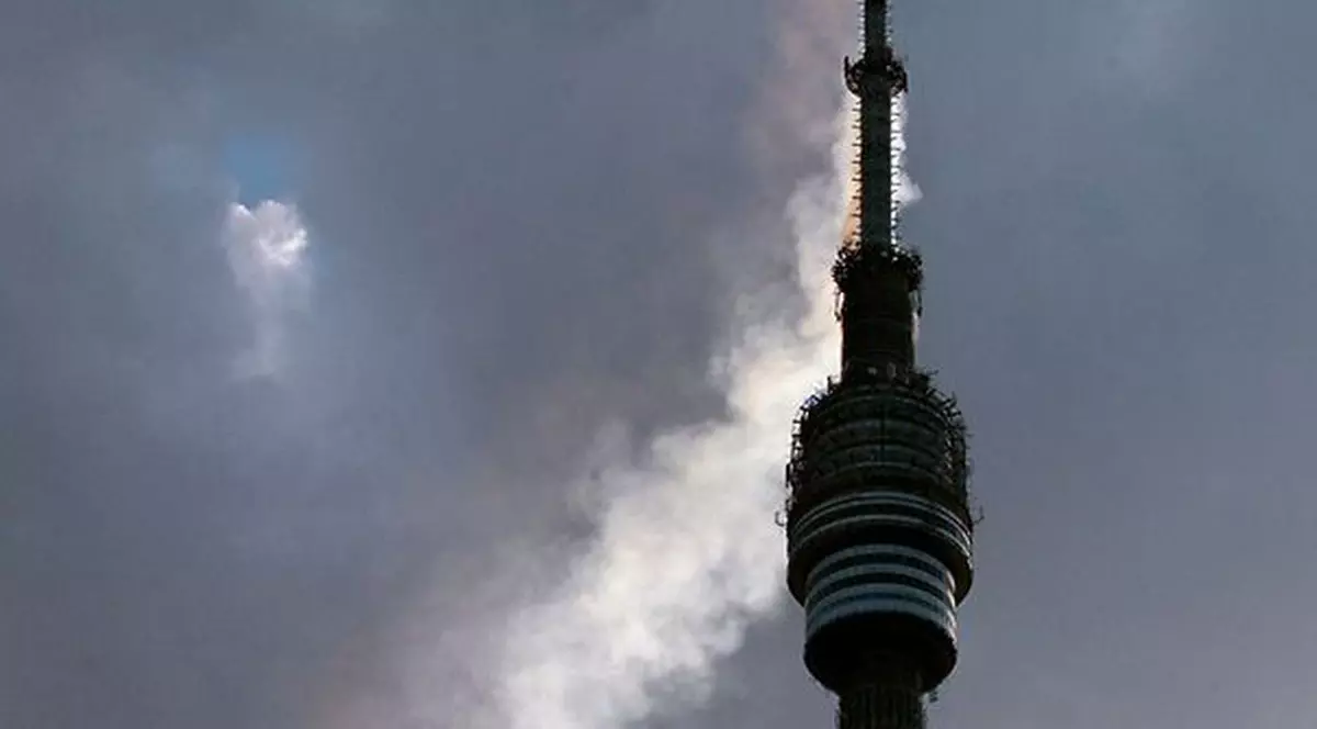INCENDIU la sediul Televiziunii publice ruse: Sute de angajaţi au fost evacuaţi
