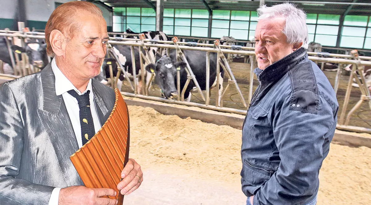 «Vreau 1 kg de brânză şi 3 litri de lapte săptămânal» | Aceasta e plata pe care o cere maestrul Gheorghe Zamfir de la Adrian Porumboiu