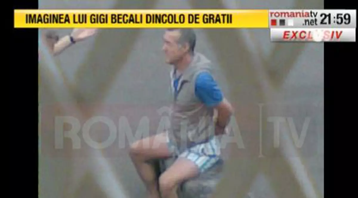 Deţinuţii care L-AU FILMAT PE Becali au fost IDENTIFICAŢI! Vezi ce SANCŢIUNI vor primi!