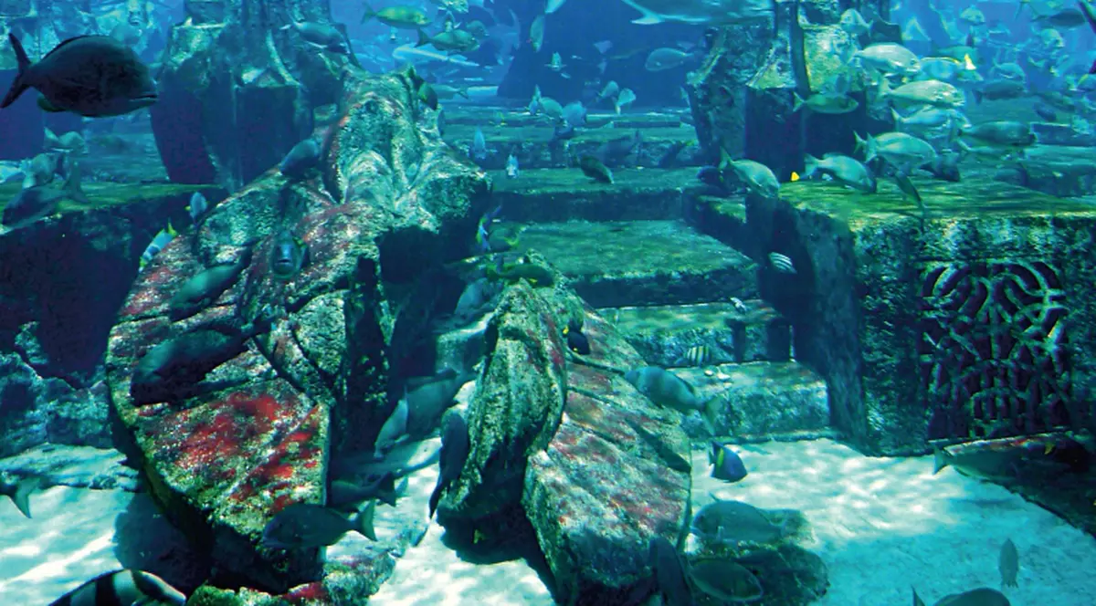 Cetăţi celebre, ascunse de apele oceanelor