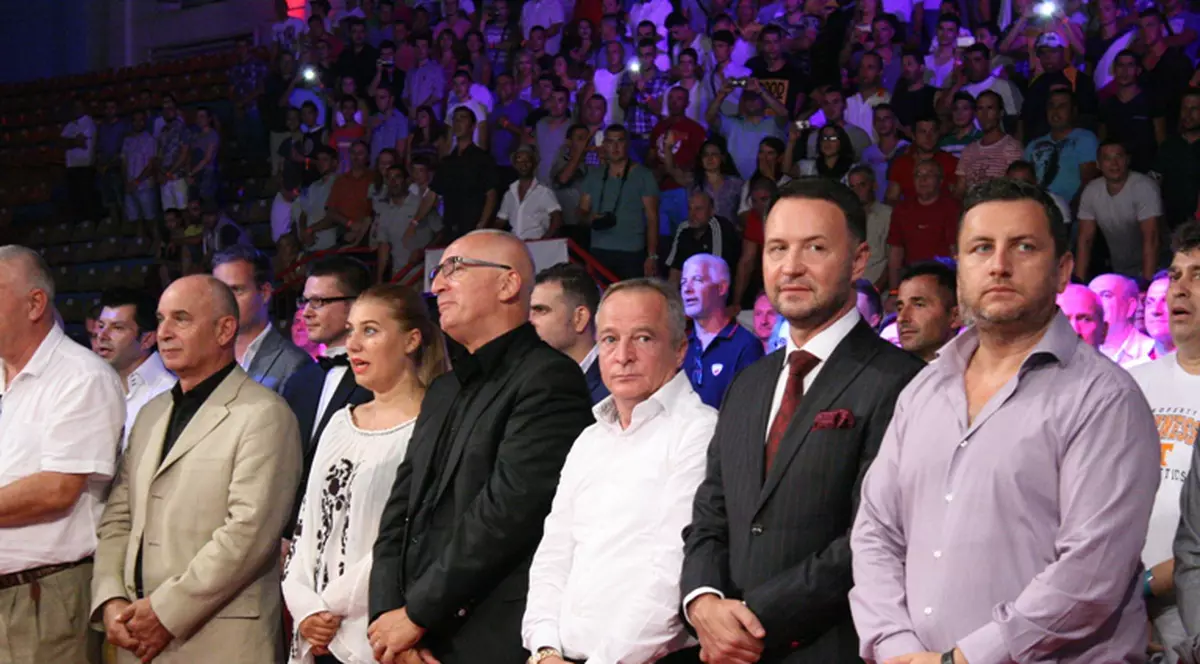 Primarul Galațiului, emoții uriașe la gala lui Cristi Ciocan "Hammer"