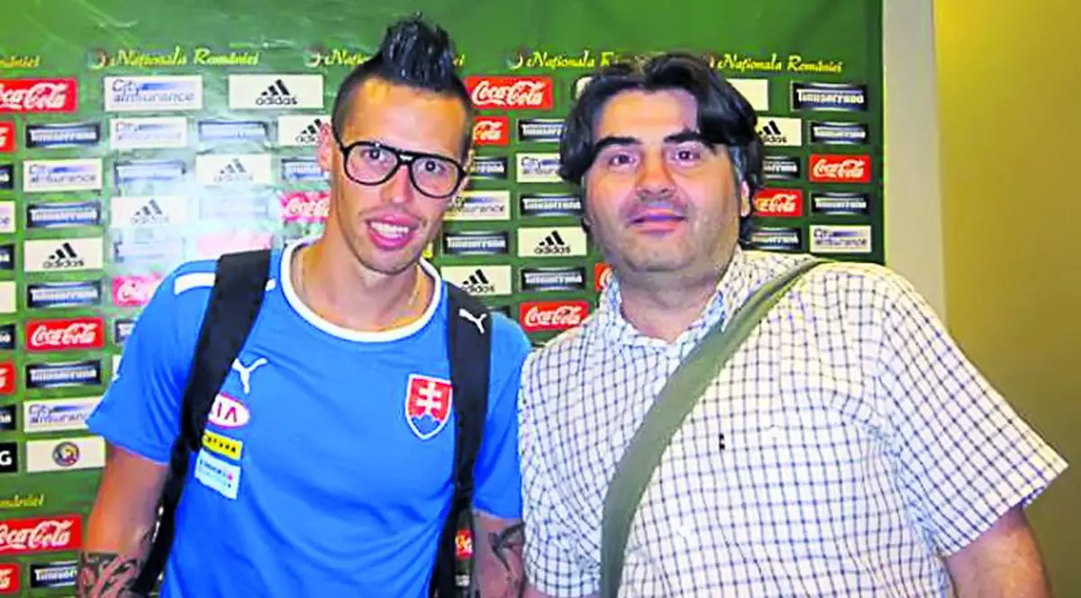 Reporterii ziarului Libertatea au stat de vorbă cu Marek Hamsik, vedeta slovacilor