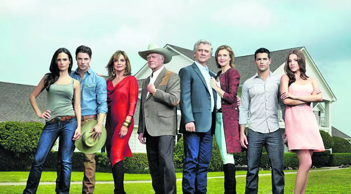 Actorii din «Dallas», la un pas de bătaie