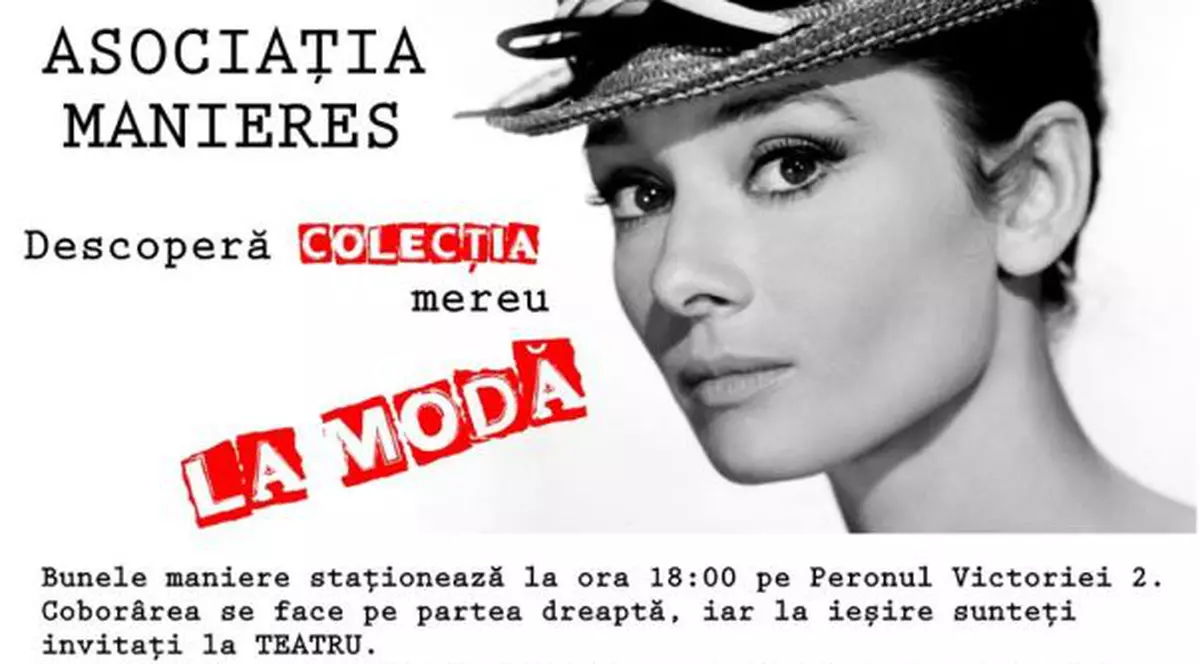Asociaţia Manieres promovează bunele maniere în mod inedit! | VIDEO