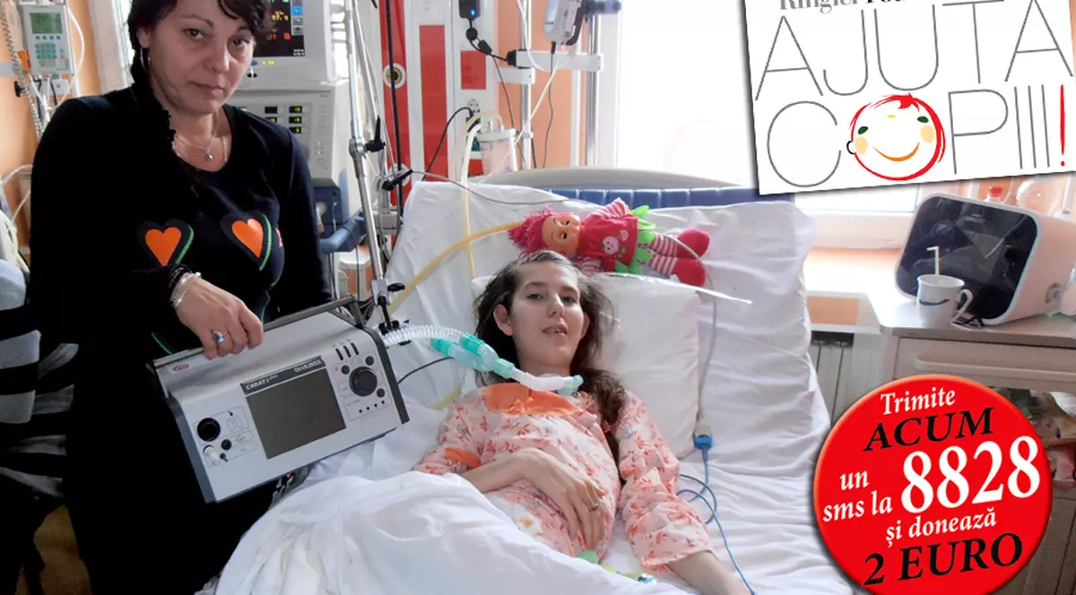 Oana respiră acum singură! Fata cu distrofie musculară a reluat terapia cu albine