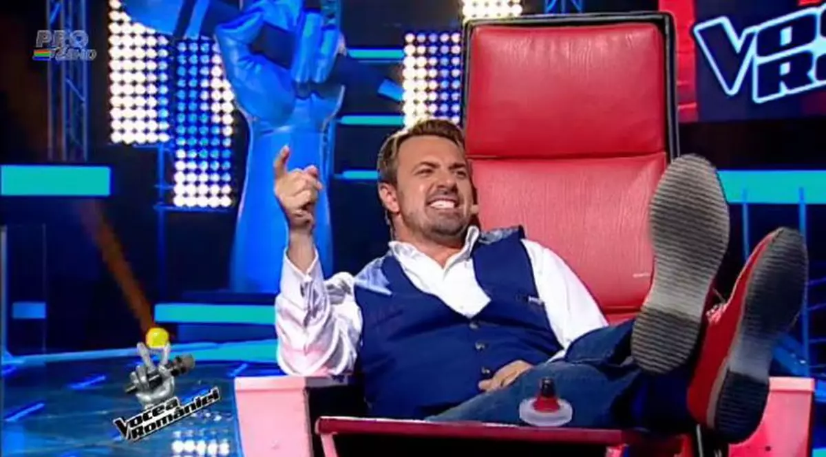 VOCEA ROMÂNIEI. DIN CAUZA LUI A RUPT HORIA BRENCIU BUTONUL DE LA SCAUN! | FOTO