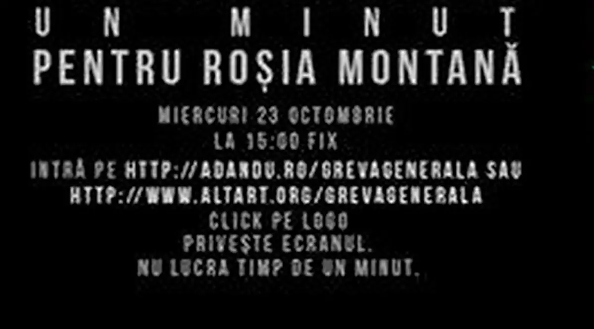 ORESTE INSTIGĂ LA GREVA GENERALĂ pentru a protesta faţă de la Roşia Montană. Vezi ce durată va avea ineditul eveniment