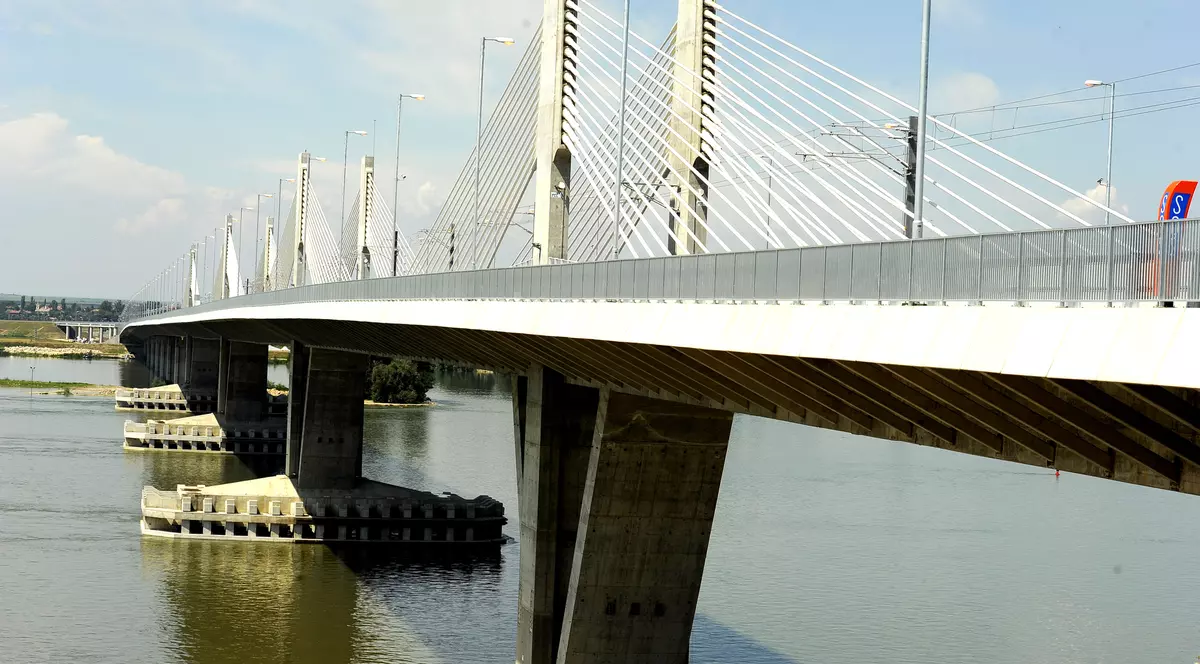 Circulația pe podul Calafat-Vidin