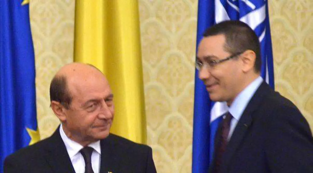 Băsescu, atac dur la adresa lui PONTA: "Nu pot să stau la remorca unui mitoman"