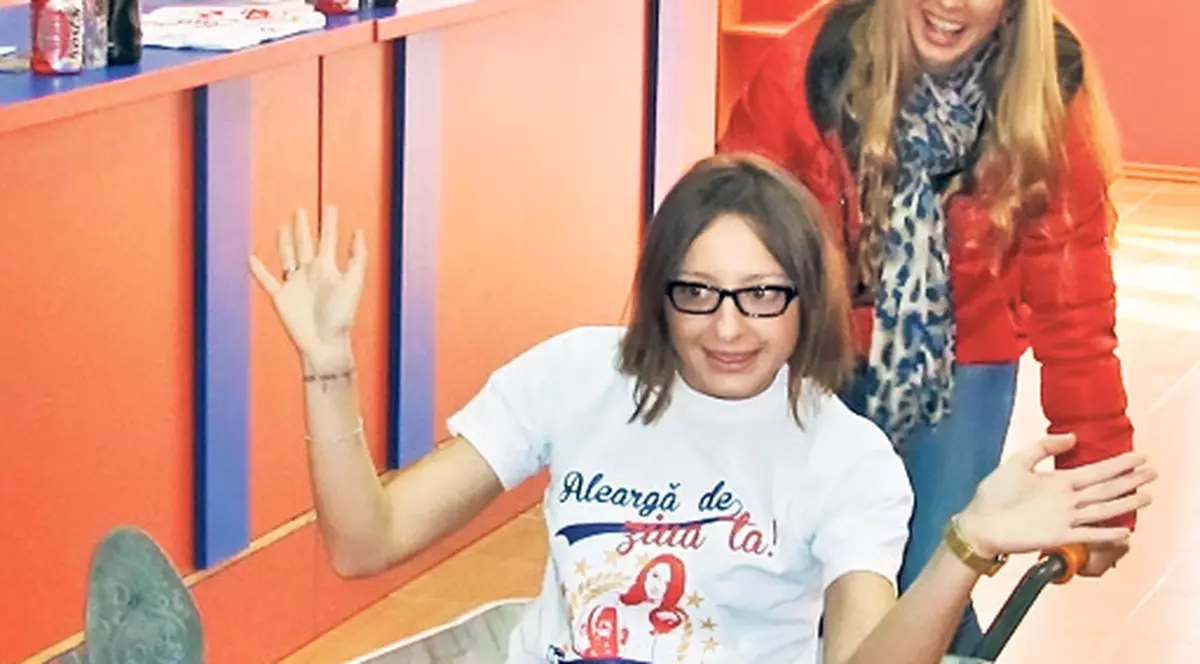 Spadasina Ana Maria Brânză îşi sărbătoreşte ziua de naştere mâine, organizând un cros caritabil