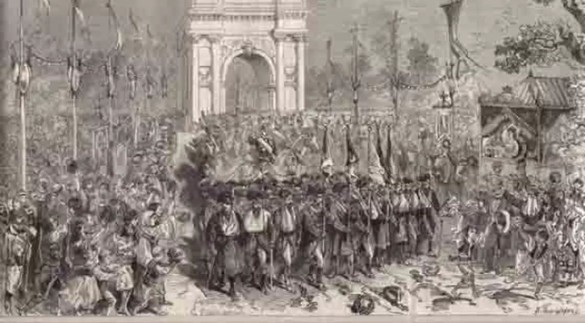 În Bucureşti s-au construit 6 Arcuri de Triumf