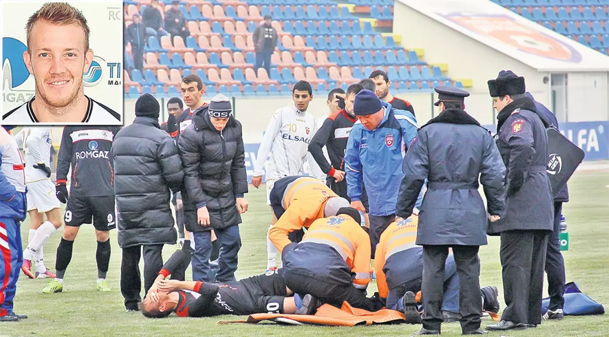 Dan Roman, atacantul Mediaşului, se operează în străinătate!