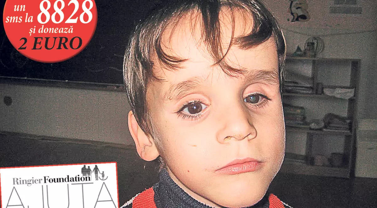 Prin sprijinul bisericii şi al românilor din Michigan, SUA, Dorin a fost operat la ambii ochi