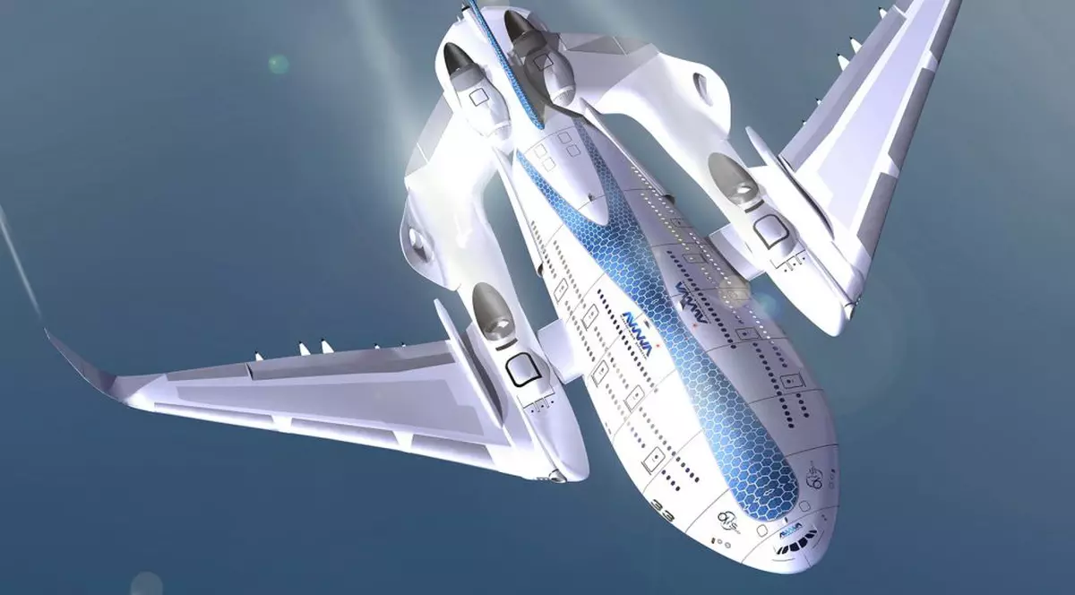 Proiect SPECTACULOS! Superavionul de pasageri care se rupe în bucăţi în caz de accident | FOTO