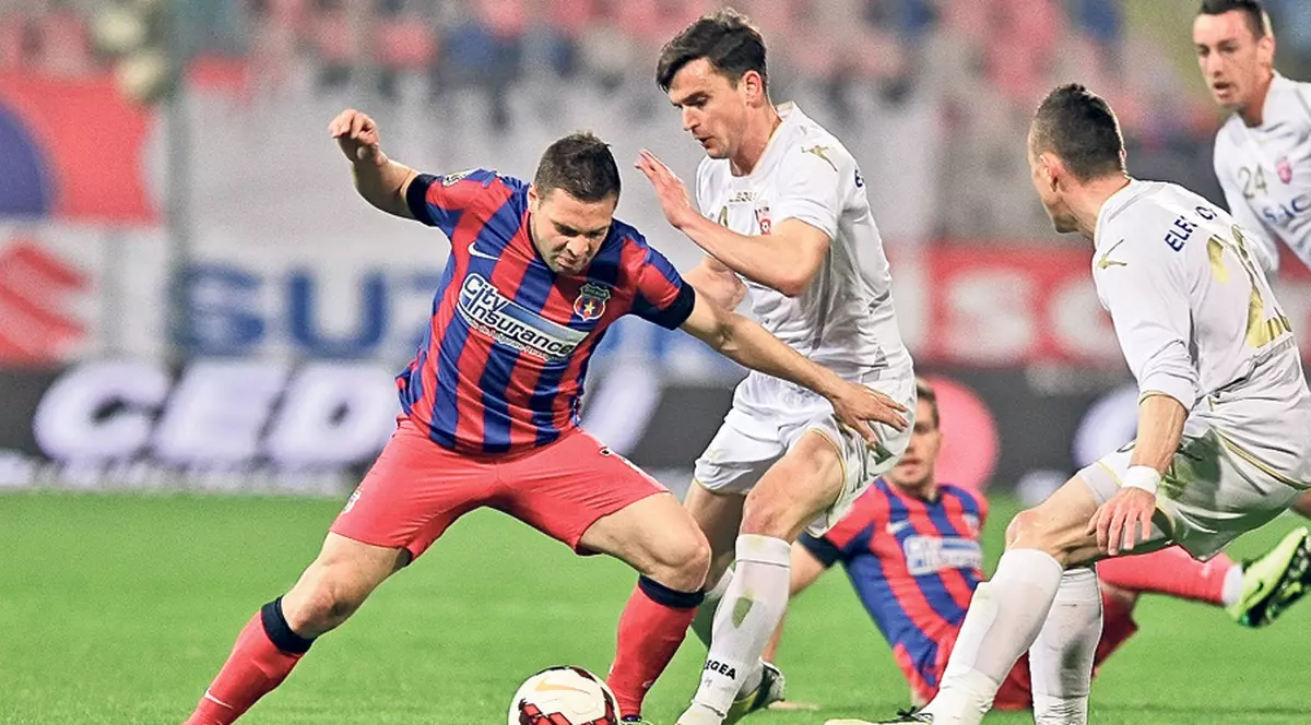 Cine îi mai opreşte? Steaua a refăcut avansul de opt puncte faţă de locul doi | FOTO
