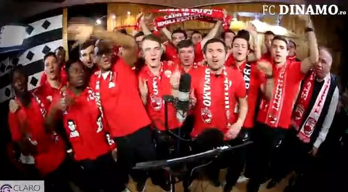S-a lansat noul IMN OFICIAL al lui DINAMO! Stoican vrea ca dinamoviştii ”sâ cânte” bine şi în Cupă, cu Steaua!