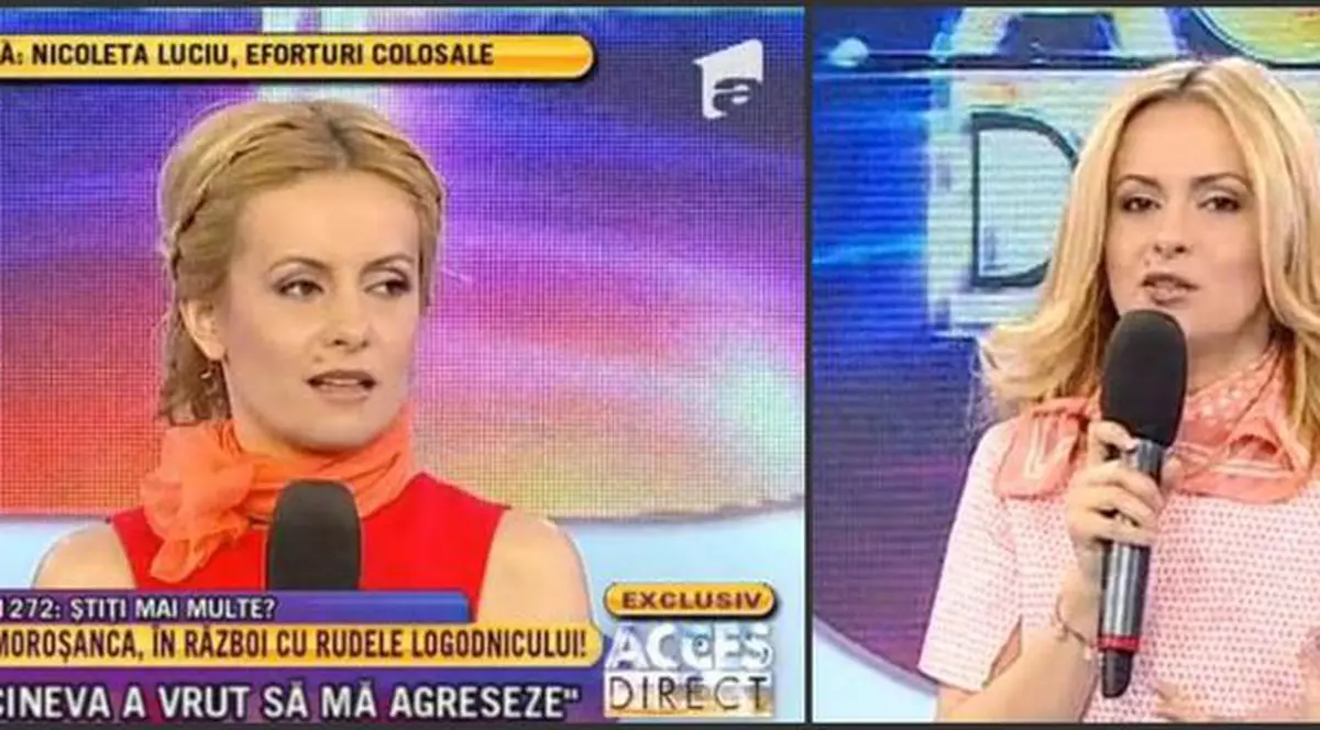 Simona Gherghe, cu o eşarfă SUSPECTĂ în jurul gâtului. Ce a păţit vedeta? | FOTO