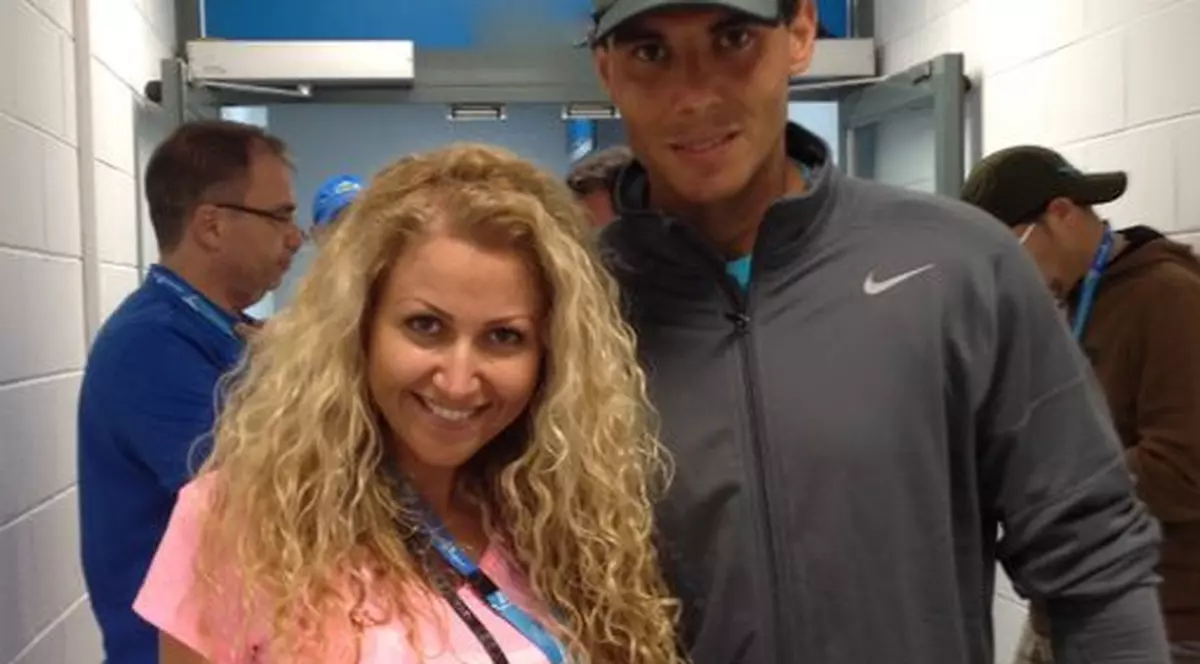 O artistă din ROMÂNIA l-a cucerit pe RAFA NADAL! Vezi despre cine este vorba! FOTO