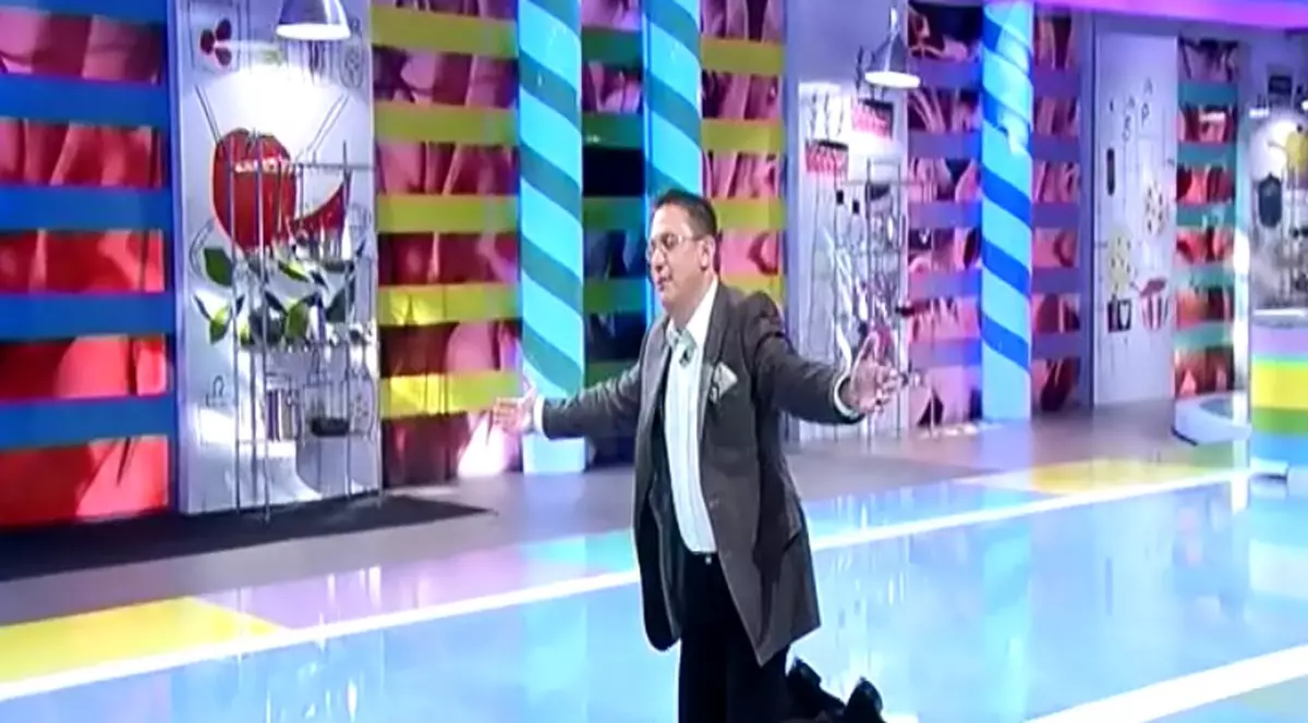 Marius Florea Vizante, în genunchi în platoul „Junior Chef”