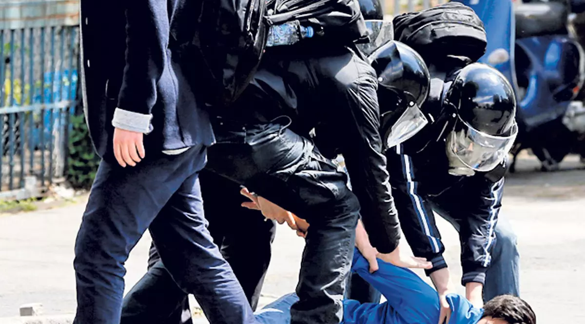 Lupte de stradă în Turcia, la Istanbul