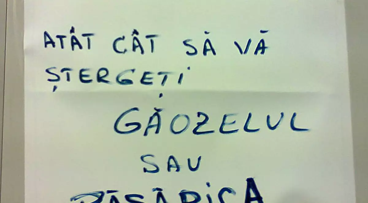 SFATURI UTILE LA STADIONUL DIN PLOIEȘTI. Cum să folosești rațional hârtia igienică!