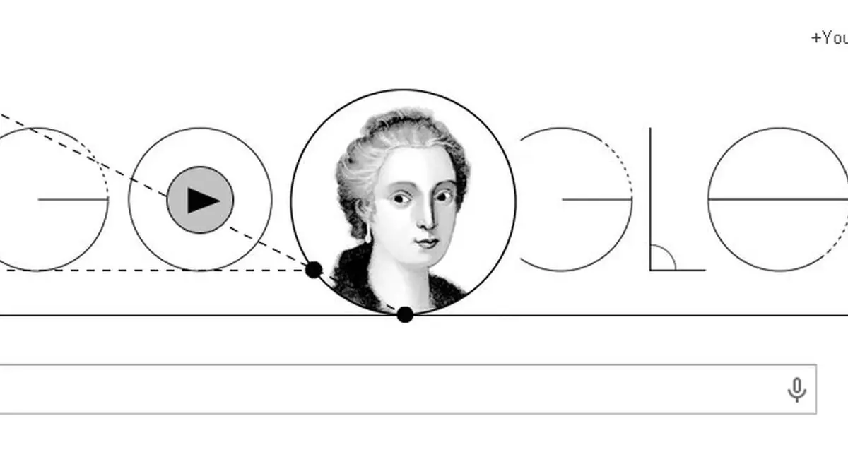 GOOGLE o sărbătorește pe MARIA GAETANA AGNESI. Cine a fost 