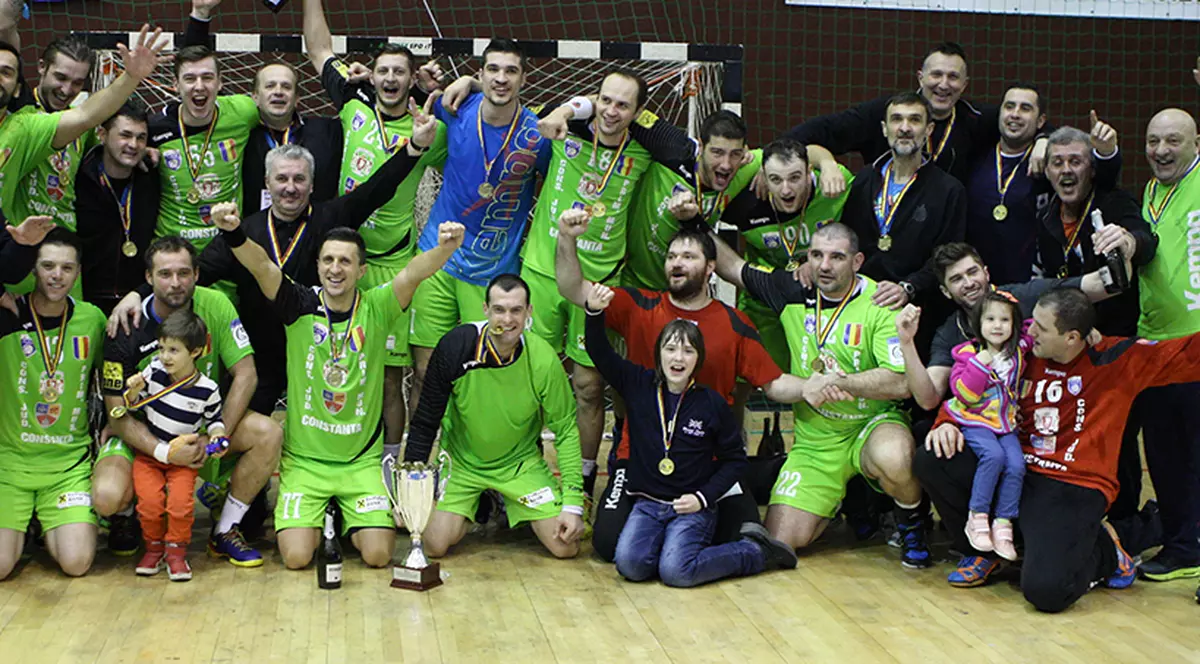 HCM Constanţa, campioana României la handbal masculin