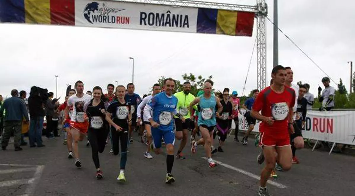La ”Wings for Life”, Eugen Şorop a fost oprit cu greu, după 58,86 km de alergare