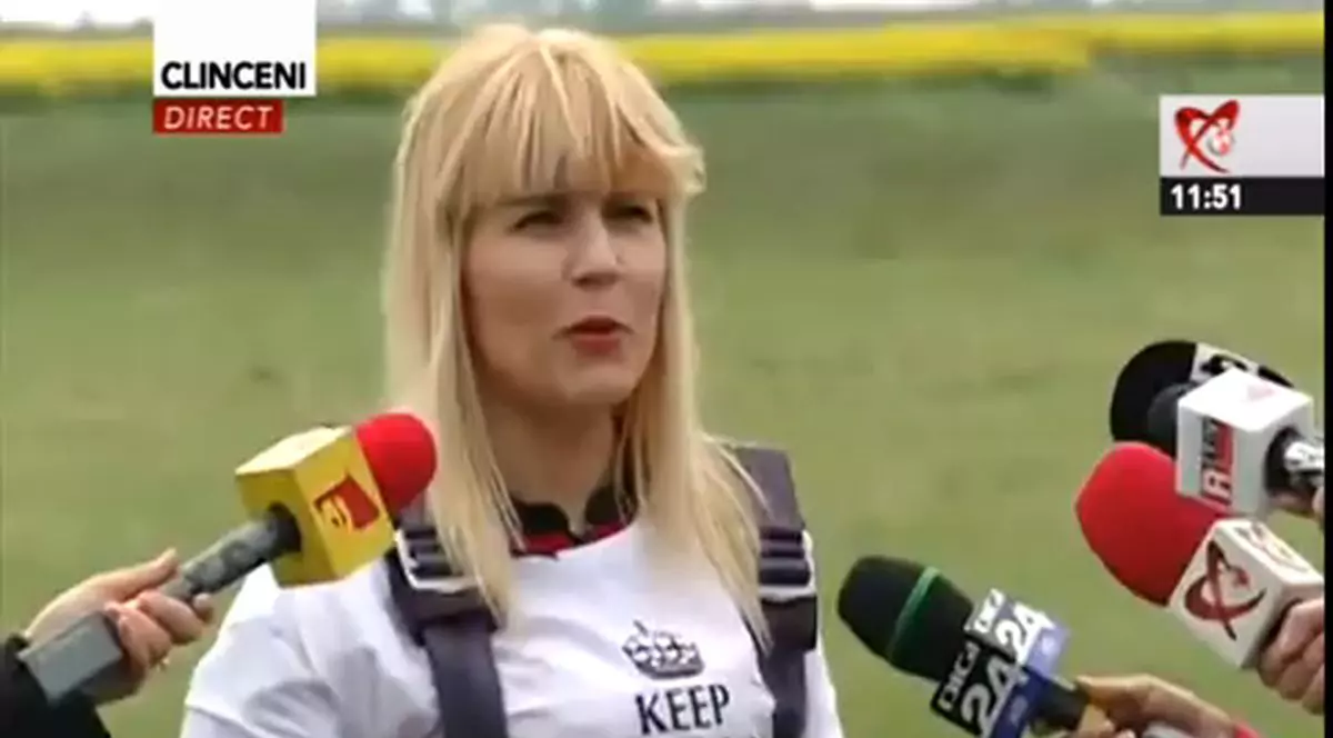 Elena Udrea, dornică de SENZAŢII TARI! CU PARAŞUTA de 1 MAI! 