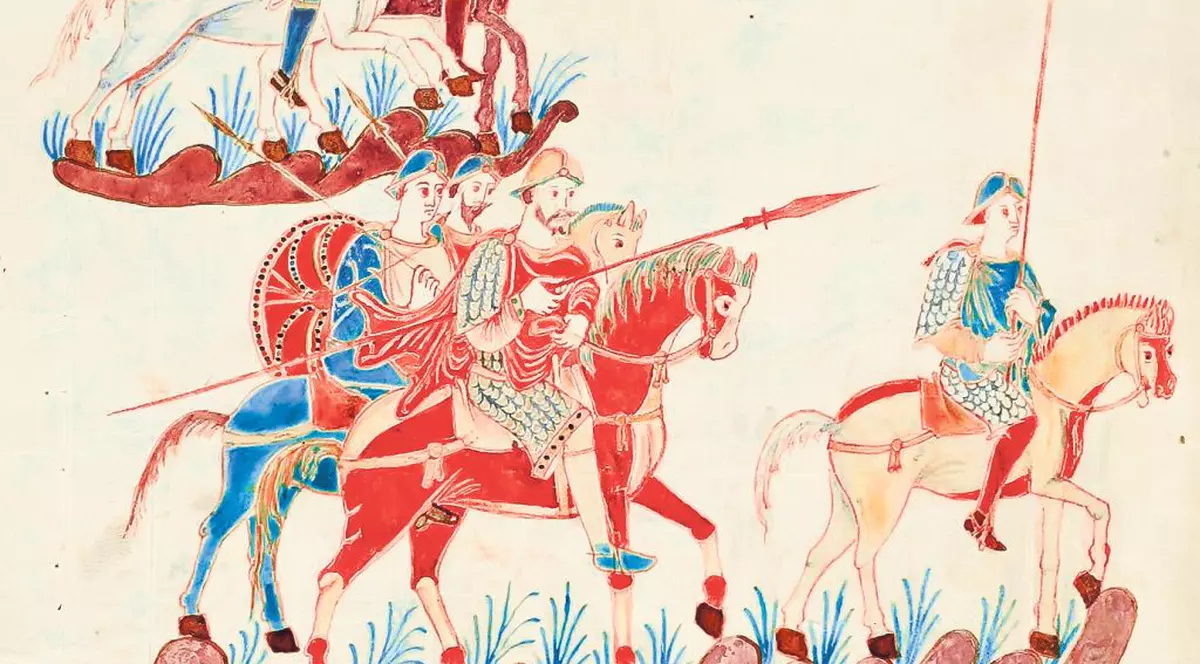 Dragonul dacic era colorat în roşu, galben şi albastru