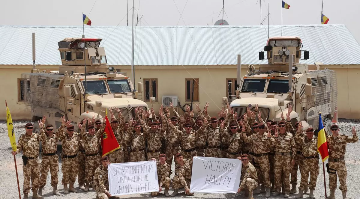 EXCLUSIV | Militarii români din Afganistan SUNT ALĂTURI DE SIMONA HALEP!