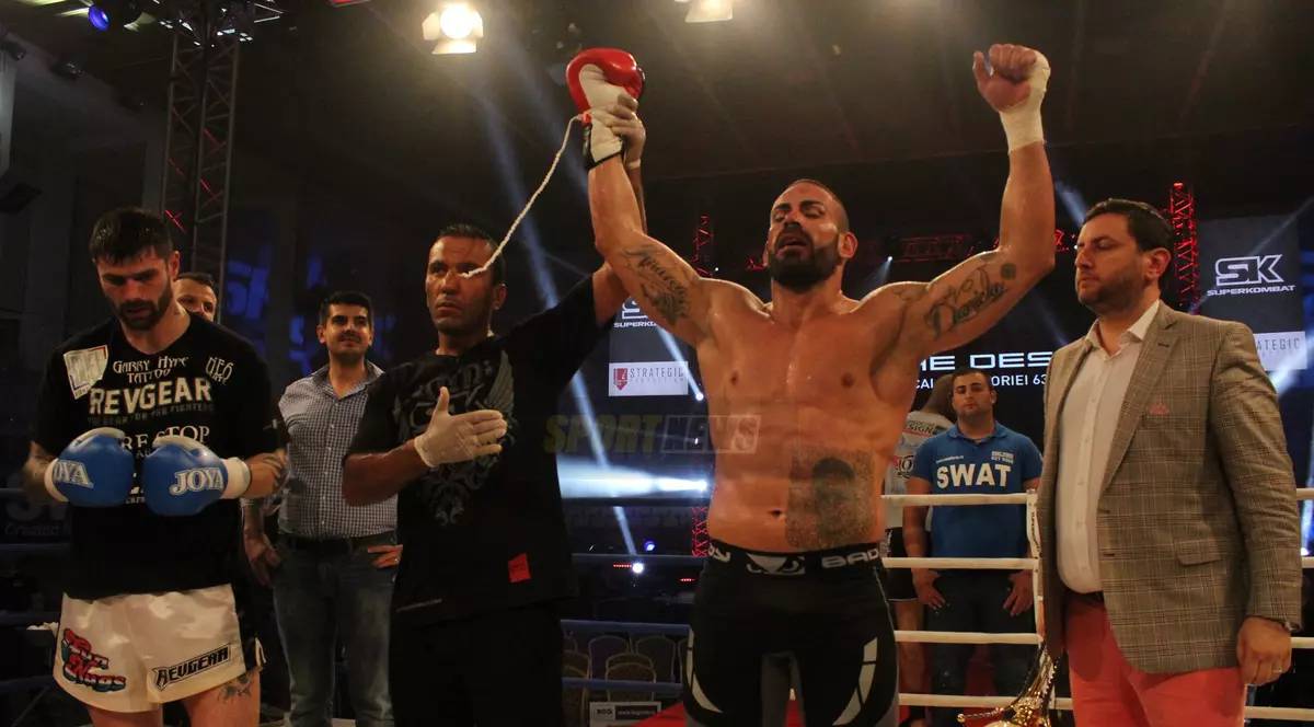 FOTO & VIDEO / Spaniolul Moises Baute a câștigat trofeul la Superkombat Constanța