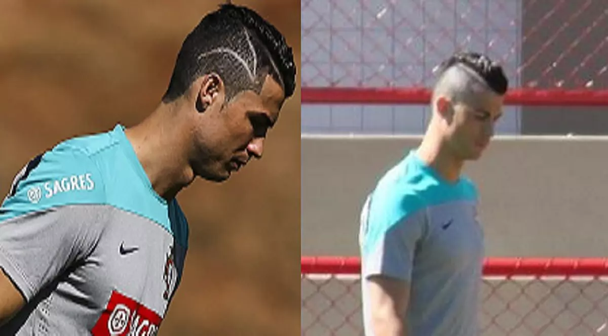 Fițosul Cristiano Ronaldo, liderul Portugaliei, a schimbat look-ul!