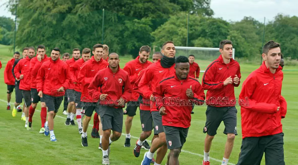 GALERIE FOTO / Dinamo a plecat în Anglia. S-au stabilit trei din cele cinci partide amicale 