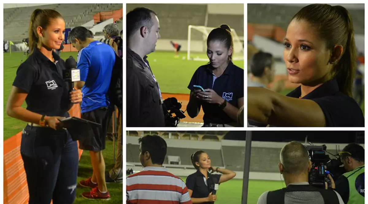 Ea e cea mai simpatică reporteriță de la Mondiale!