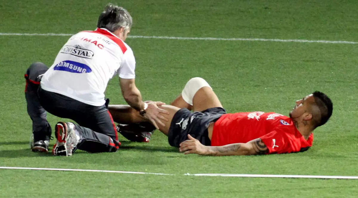 Chilianul Arturo Vidal pierde meciul cu Australia