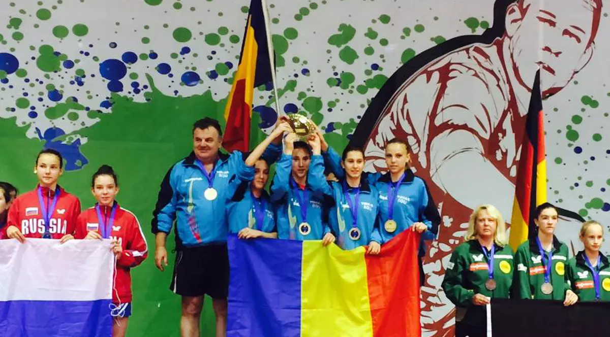 TENIS DE MASĂ / Aur, argint şi bronz la Europenele de cadeţi şi juniori