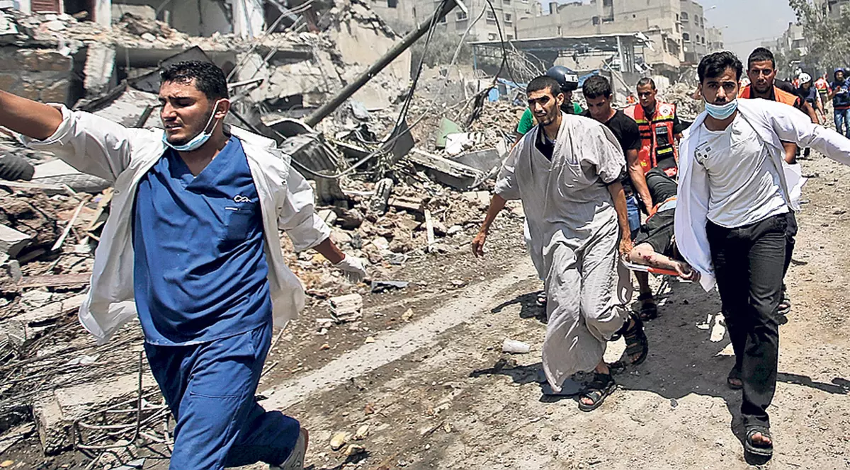 500 de morţi în conflictul dintre Hamas şi Israel