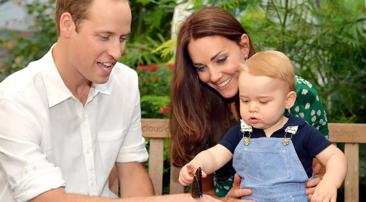 Prinţul George a împlinit un an | FOTO