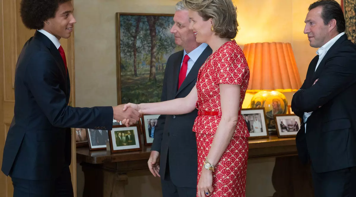 ”Dracii roşii” au ajuns la Palat! Belgienii au fost primiţi de Rege