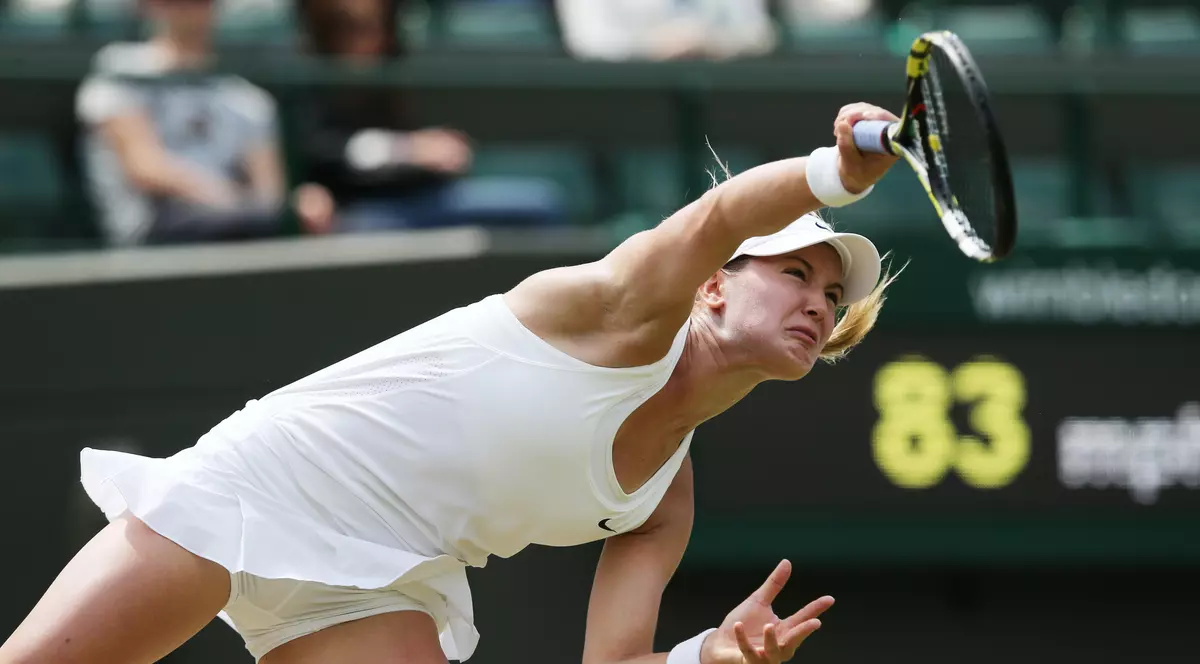 VIDEO / Bouchard trage tare ca să o învingă pe Halep! Antrenament spectaculos al canadiencei
