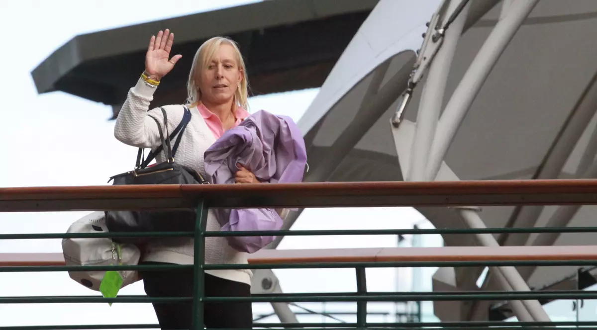Martina Navratilova, în staff-ul polonezei Agnieszka Radwanska 